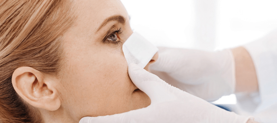 What is the Use of Plastic Tape After Nose Surgery?